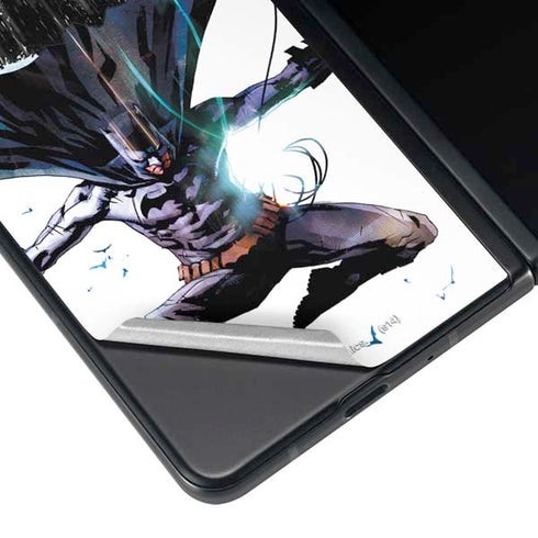 DC Comics Batman Black Mirror Cover #3 Galaxy Z Fold4 5G Skin